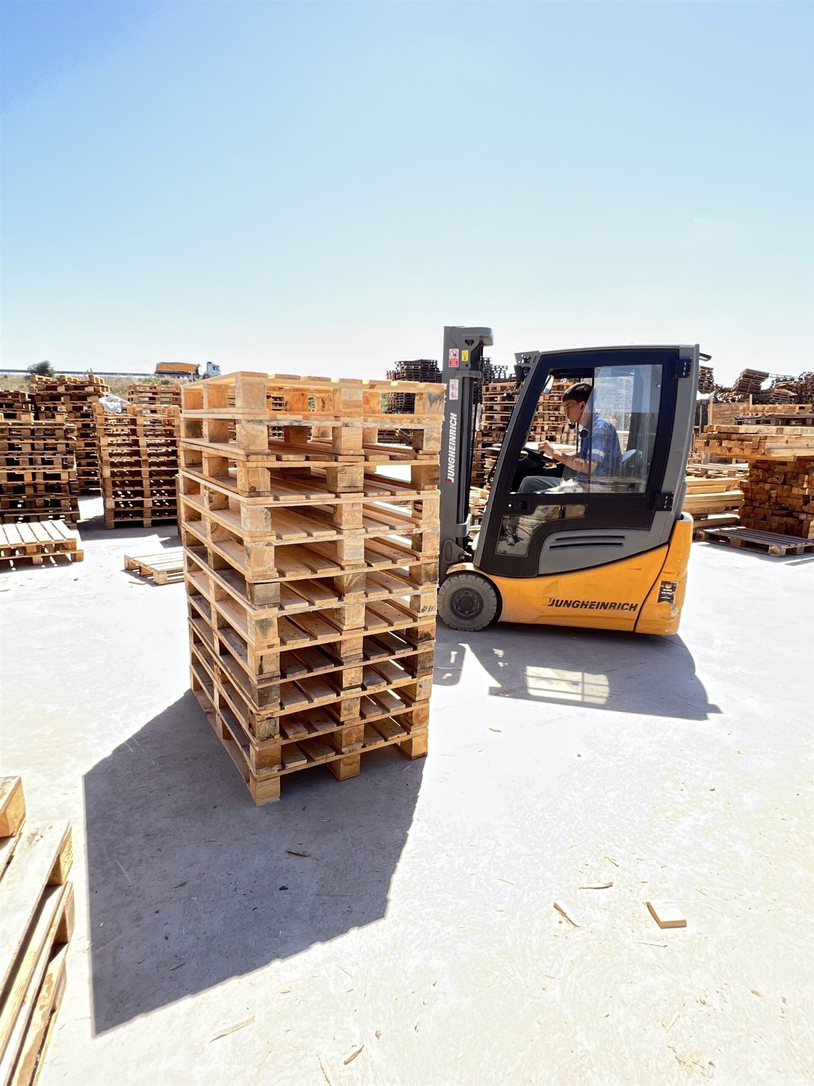 Isıl İşlemli (ISPM-15) Euro Palet